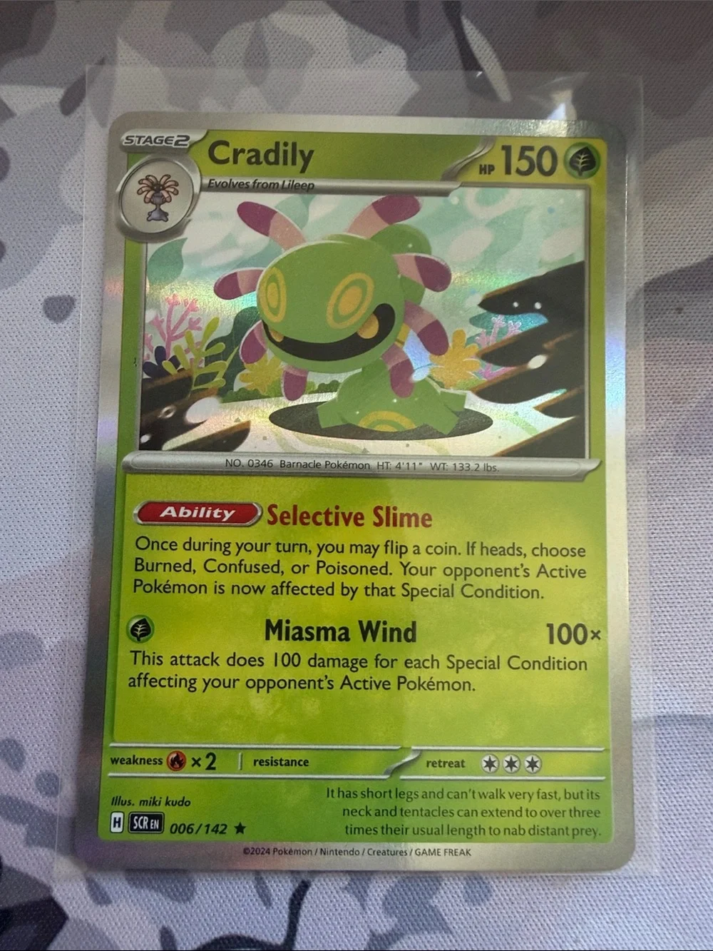 Lileep & Cradily Evolution Lot | Holo Reverse Holo Pokémon Cards ✨5/$25✨